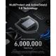 Зарядний пристрій Anker GaNPrime Charger - 200W, 4xUSB-C PD & 2xUSB-A Black (A2683341)