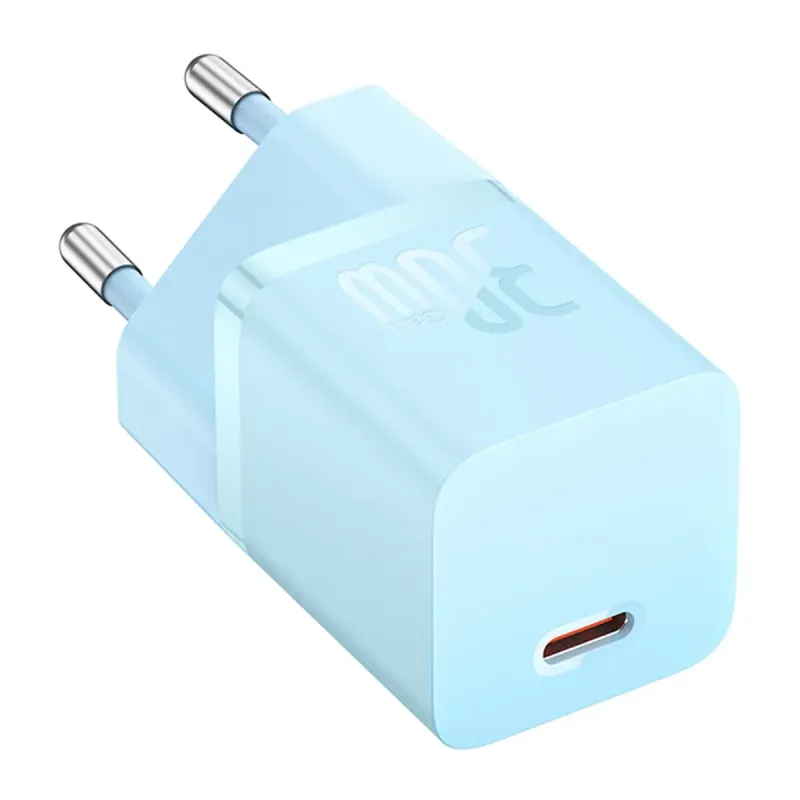 Зарядное устройство Baseus GaN5 Fast Charger (mini) 1C 30W Blue (CCGN070603)