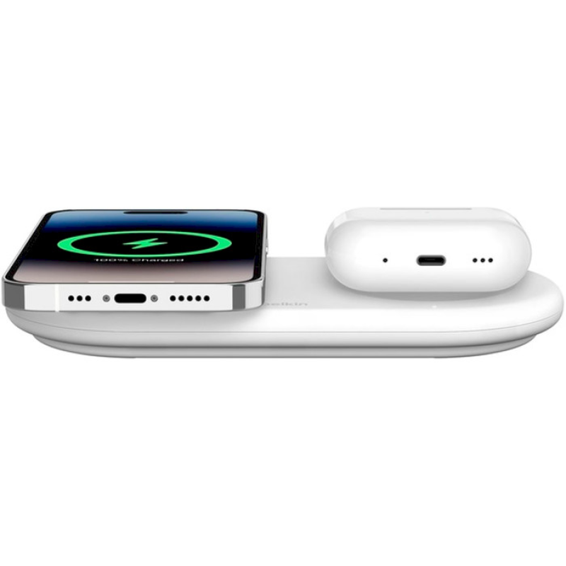 Belkin Magnetic Wireless Charging Pad with Qi2 15W White (WIZ021VFWH)