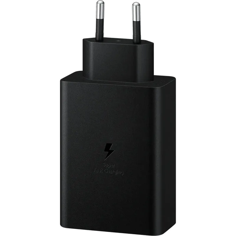 Зарядное устройство Samsung 65W Power Adapter Trio w/o cable Black (EP-T6530NBEG)