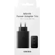 Зарядное устройство Samsung 65W Power Adapter Trio w/o cable Black (EP-T6530NBEG)