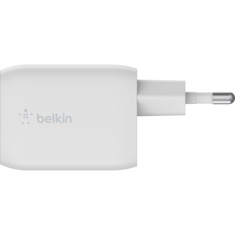 Зарядное устройство Belkin Boost Up Charge Pro GaN Dual USB-C Charger 65W White (WCH013VFWH)