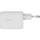 Зарядное устройство Belkin Boost Up Charge Pro GaN Dual USB-C Charger 65W White (WCH013VFWH)