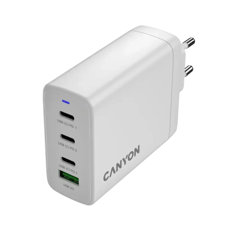 Зарядное устройство Canyon OnCharge 120W White (CNS-CUW120ACC)