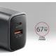 Зарядное устройство AXAGON ACU-PQ67 67W Grey