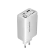 Зарядное устройство Canyon OnCharge 65RC Build-In Cable 65W White (CNS-CURC65ACW)