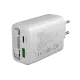 Зарядное устройство Canyon OnCharge 65RC Build-In Cable 65W White (CNS-CURC65ACW)