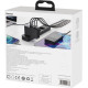 Зарядное устройство Baseus GaN2 Pro Q.C 2C + Charger Type-C Cable 100W Black (CCGAN2P-L01)