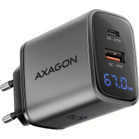 Зарядное устройство AXAGON ACU-PQ67D 67W Grey