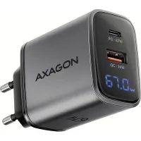Зарядное устройство AXAGON ACU-PQ67D 67W Grey