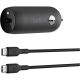 Зарядное устройство Belkin 30W PD USB-C – USB-C cable Black (CCA004BT1MBK-B6)