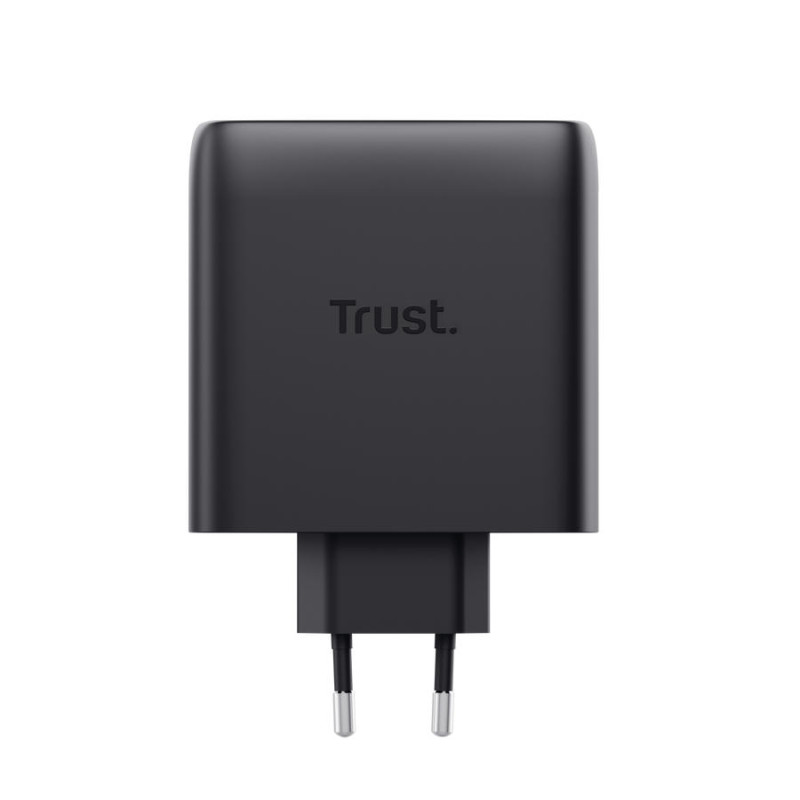 Зарядное устройство TRUST Maxo 100W 2xUSB-C GaN Charger Black w/Type-C cable (25527)