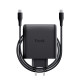 Зарядное устройство TRUST Maxo 100W 2xUSB-C GaN Charger Black w/Type-C cable (25527)