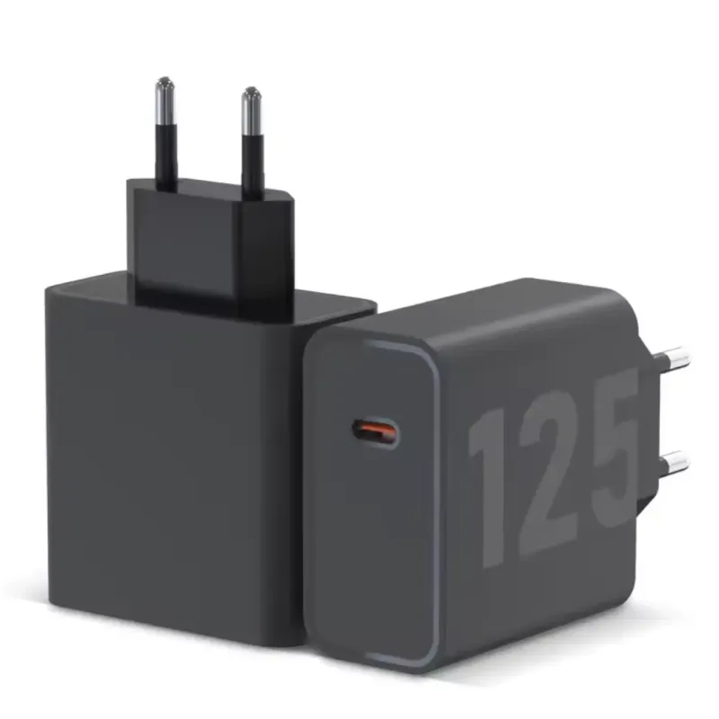 Зарядний пристрій Motorola TurboPower 125W Duo Wall Charger Black (PG38C06632)