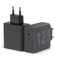 Зарядное устройство Motorola TurboPower 125W Duo Wall Charger Black (PG38C06632)