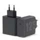 Зарядний пристрій Motorola TurboPower 125W Duo Wall Charger Black (PG38C06632)