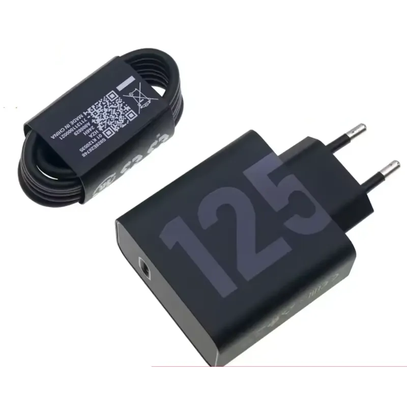 Зарядний пристрій Motorola TurboPower 125W Duo Wall Charger Black (PG38C06632)