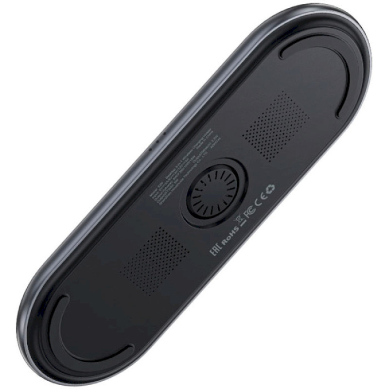 Зарядное устройство Acefast E19 Qi2 3-in-1 Black (6974316283096)