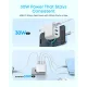 Зарядное устройство Anker Zolo Charger 50W, 2xUSB-C, 2xUSB-A, White (A121EG21)