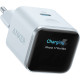 Зарядний пристрій Anker Nano Charger Smart Display 45W Blue (A121DG31)