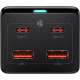 Baseus GaN3 Pro AC 2хUSB+2хType-C 100W Cable Type-C-Type-C 1m (PSZM000401)