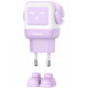 Зарядний пристрій UGREEN CD361 Robot tech 65W GaN Purple (35291)