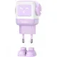 Зарядний пристрій UGREEN CD361 Robot tech 65W GaN Purple (35291)