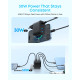 Зарядний пристрій Anker Zolo Charger 50W Black (A121EG11)