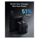 Зарядний пристрій Anker GaNPrime Charger 67W 2xUSB-C PD&1xUSB-A Black (A2669313)