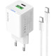 Зарядний пристрій ColorWay CW-CHS055PDC-WT
