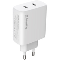 Зарядний пристрій ColorWay CW-CHS050PD-WT