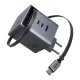 Зарядное устройство Ugreen USB-C PD100W GaN + cable USB-C to USB-C retractable (65828)