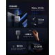 Зарядний пристрій Ugreen Car charger USB-C PD90W + cable USB-C to USB-C retractable (55909B)