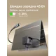 Зарядний пристрій Ugreen USB-C PD45W GaN + cable USB-C to USB-C retractable (65822)