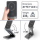Зарядний пристрій Vention 3-in-1 15W Gray (FGFH0)