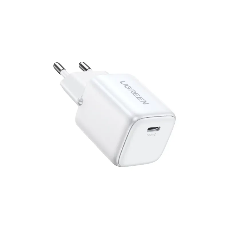 Зарядное устройство UGREEN CD319 Nexode Mini GaN 30W 1xUSB-C PD3.0 QC4.0 Wall Charger White (15326)