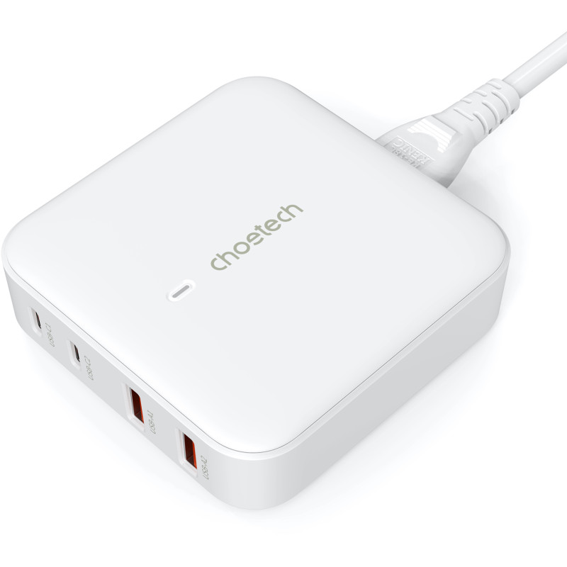 Choetech PD8008 100W Desktop GaN Charger White (PD8008-EU-WH)