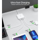 Choetech PD8008 100W Desktop GaN Charger White (PD8008-EU-WH)