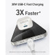 Зарядний пристрій Anker PowerPort 511 Nano IV-30W White (A2337G21)