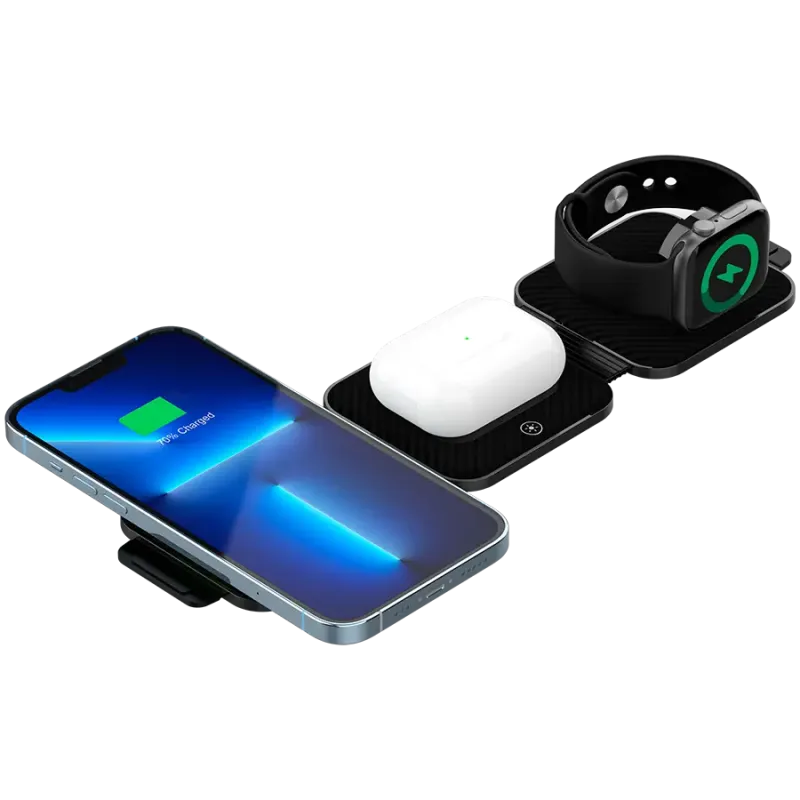 Зарядное устройство Canyon WS-305 Wireless Charging Station Black (CNS-WCS305B)