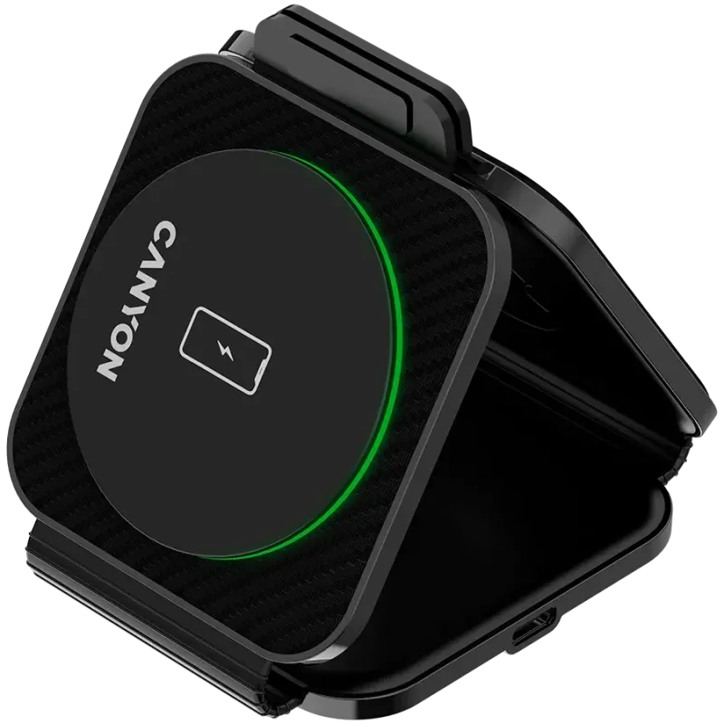Зарядное устройство Canyon WS-305 Wireless Charging Station Black (CNS-WCS305B)