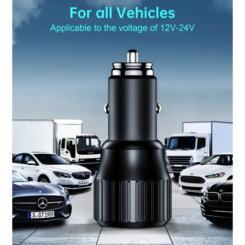 Зарядное устройство Choetech 63W QC3.0/PD/PPS Black (TC0010-BK)