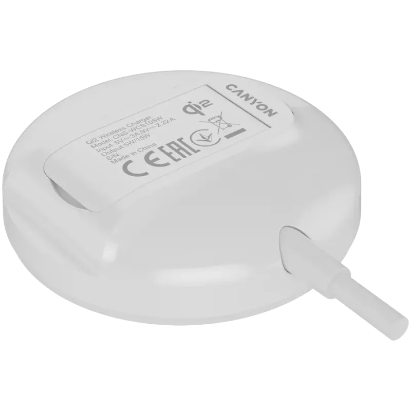 Зарядное устройство Canyon WS-105 Wireless Charging Station (CNS-WCS105W)