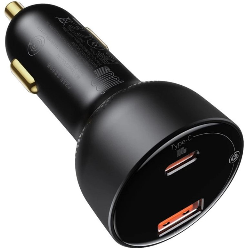 Зарядний пристрій Baseus Superme Digital Display QC 4.0+PD3.0 PPS 100W Black (CCZX-01)