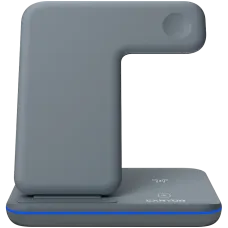 Зарядное устройство Canyon WS-303 Wireless Charging Station Dark Gray (CNS-WCS303DG)
