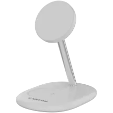 Зарядное устройство Canyon WCS-205 15W Qi2 2in1 White (CNS-WCS205W)