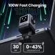 Зарядний пристрій Ugreen 1xUSB + 3xUSB-C GaN 100W Robot X688 gray (45515B)