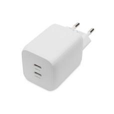 Зарядний пристрій Digitus 65W GaN Charger White (DA-10063)