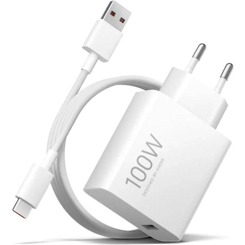 Зарядний пристрій Xiaomi 100W Charging Combo White (BHR095VEU)