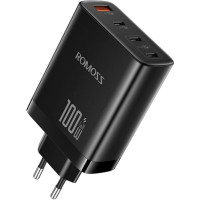 Romoss AC100I 1xUSB-A, 3xUSB-C, 100W Black (AC100I-12-234H)